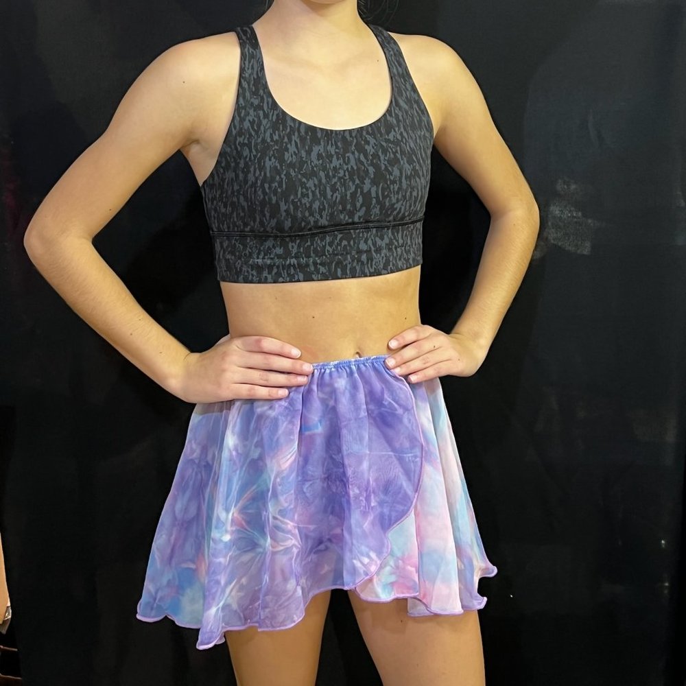 LEOS Dance Wear Water Color Skirts